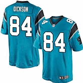 Nike Men & Women & Youth Panthers #84 Dickson Blue Team Color Game Jersey,baseball caps,new era cap wholesale,wholesale hats